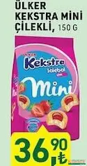 ÜLKER KEKSTRA MİNİ ÇİLEKLİ KEK 150 G ÜLKER KEKSTRA MİNİ ÇİLEKLİ KEK 150 G